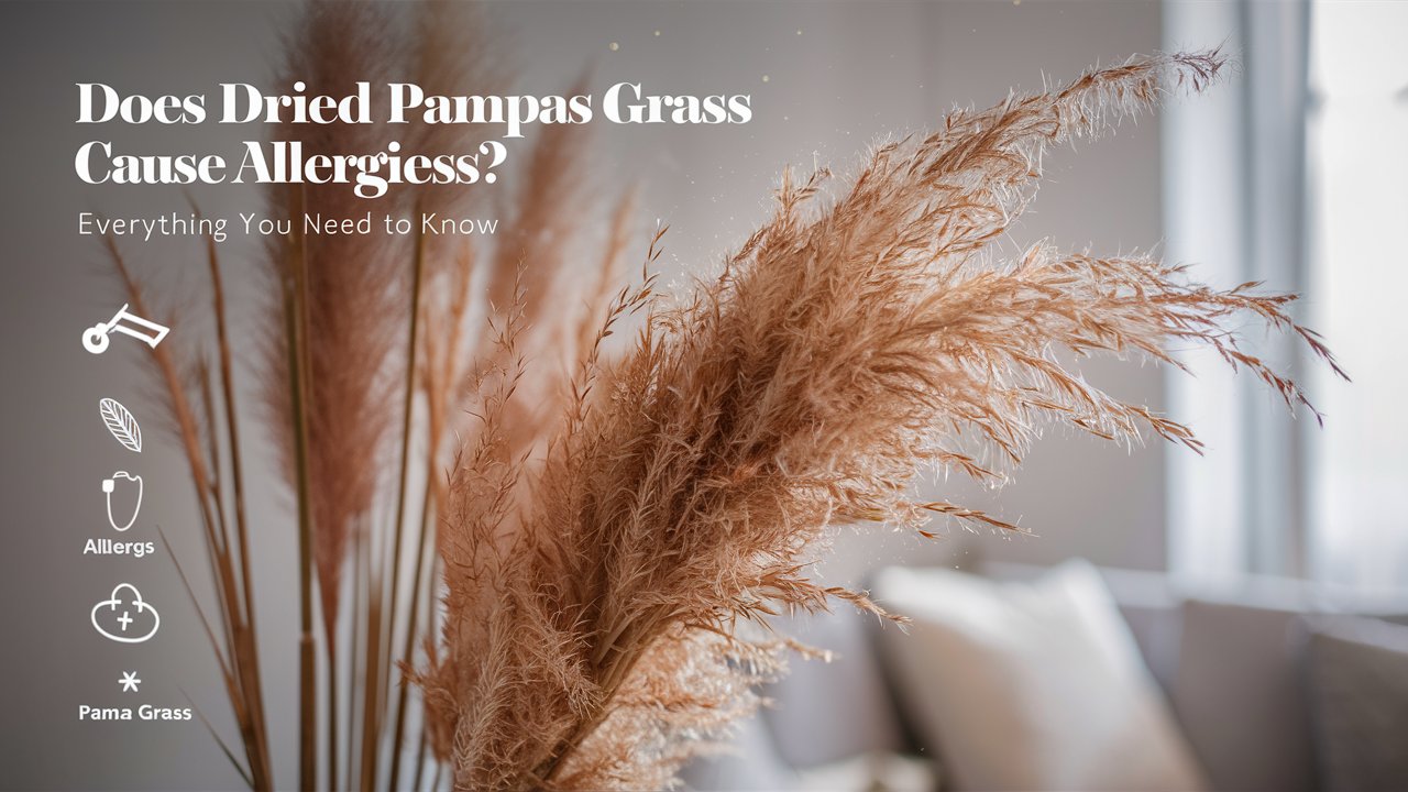 Does Dried Pampas Grass Cause Allergies?