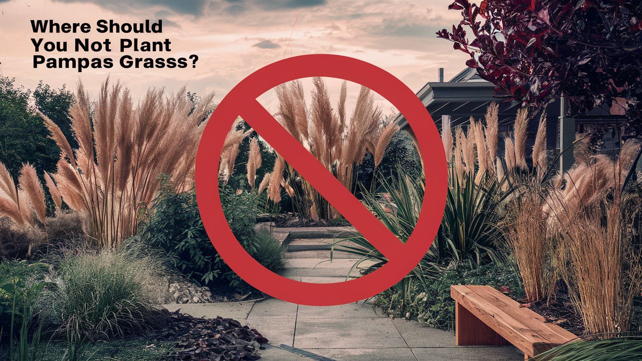Where Should You Not Plant Pampas Grass